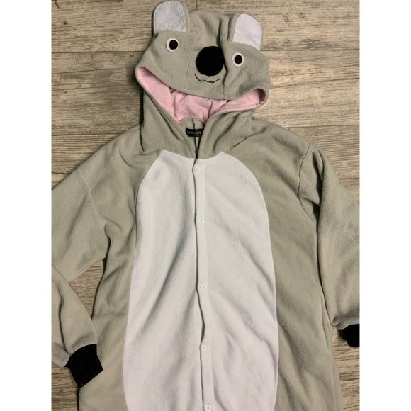 NEWCOSPLAY Koala Bear Fleece Relaxed Onesie Small - Picture 4 of 8